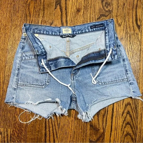 Citizens of Humanity Shorts Kamila Patch Pockets in excellent condition size 25 - Picture 2 of 9